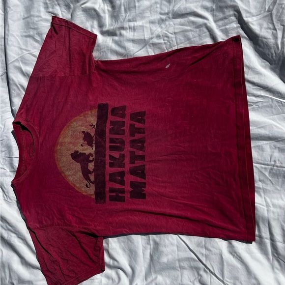 DISNEY Hakuna Matata T Shirt With Lettering - Picture 4 of 6